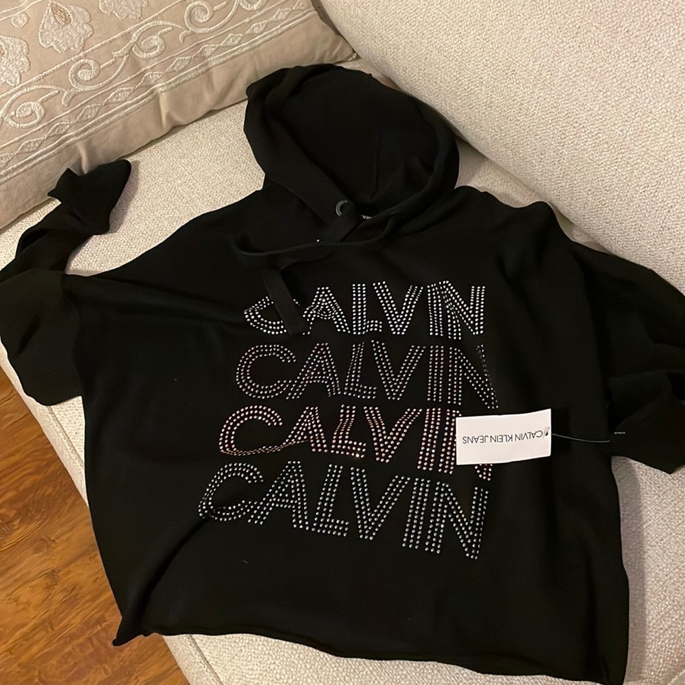 Calvin Klein crop hoodie